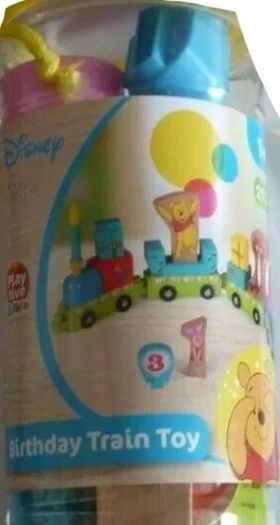 Wooden birthday train (3438)  8