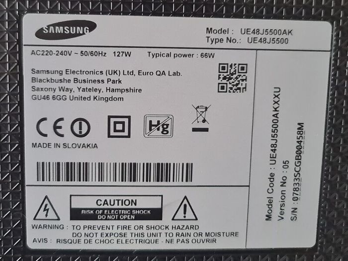 Samsung 48" Full HD Smart TV  Great Condition