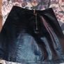 beautiful new zara navy leatherette skirt Image 3