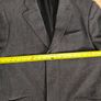 Jeff Banks London Wool Rich Overcoat Grey Mens Large L Smart Formal Winter Coat Image 3