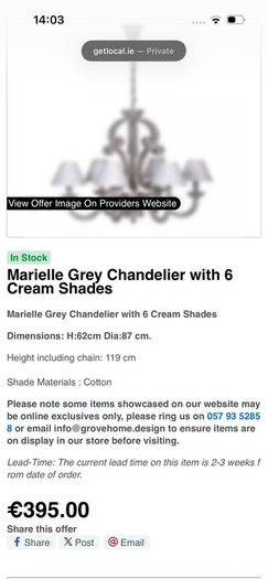 Chandelier