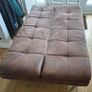 Brown clic-clac sofa bed Image 6