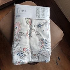 Paisley floral curtains