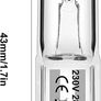 G9 Halogen Bulbs, G9 28W Light Bulbs,Dimmable 230V 2700K Warm White G9 Bulb for Table Lamps, Cabinet Light, Oven, Replacement Capsule Bulbs for Lamps, 12 Pack DIFFERENT WATTAGE AVAILABLE (FREE POSTAGE) Image 6