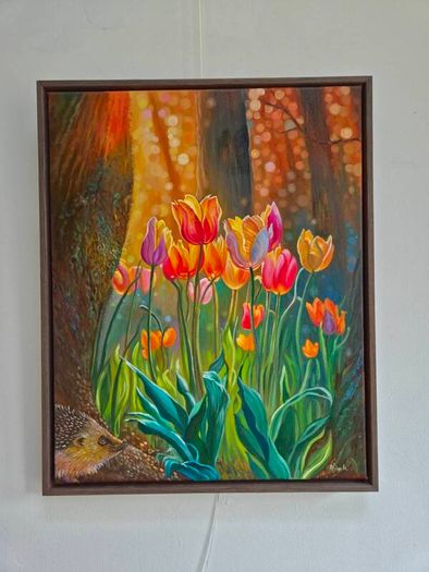 Where the hedgehog dreamed | FineArt Print | Framed