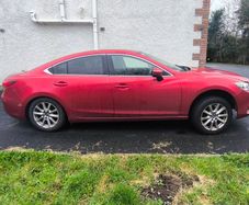 Red Mazda 6 2.2 SkyActive Parts Donor Car