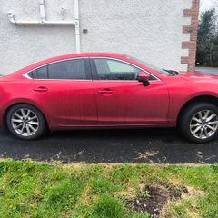Red Mazda 6 2.2 SkyActive Parts Donor Car