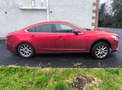 Red Mazda 6 2.2 SkyActive Parts Donor Car