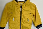 Yellow Raincoat with Hood 12-18m