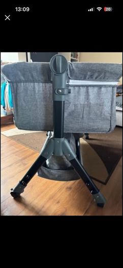 Bedside cot with changing unit and NEXT sleeping bag