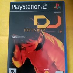 DJ Decks & FX House Edition PlayStation 2 Ps2 Games Original