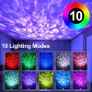 FREE SHIPPING Galaxy Projector, Star Projector with Remote Control, Night Light Projector with Timer, Bluetooth USB Colour Changing Music Night Light Image 2