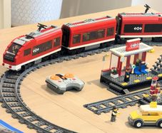 Lego Passenger Train, Stations and Extra Tracks