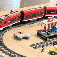 Lego Passenger Train, Stations and Extra Tracks
