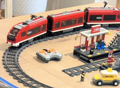 Lego Passenger Train, Stations and Extra Tracks