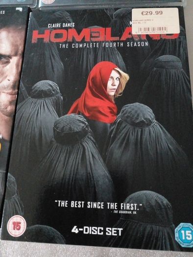 HOMELAND - first, second, third & fourth set