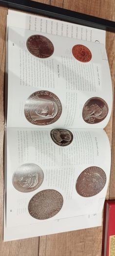 Coin and note book