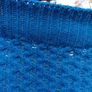 Blue Knitted Blanket Image 6