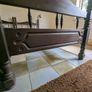 Single wooden bed frame Image 2