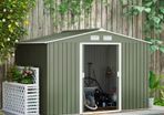 New. 9ft x 6ft galvanized storage shed sliding door (Free Delivery)