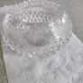 Vintage Small Heavy Bohemia Hand Cut Lead Crystal 24% Au Plomb Czechoslovakia small bowl . Image 5