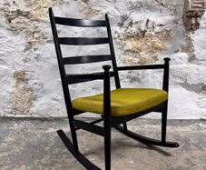 Mid Century Modern Rocking Chair by Niels Eilersen of Denmark
