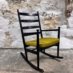 Mid Century Modern Rocking Chair by Niels Eilersen of Denmark