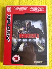 Resident evil 3 Nemesis  Pc cd rom games Original