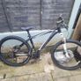 CUBE Mountain Buke, parts only. Handlebar, grips, tyre Image 4