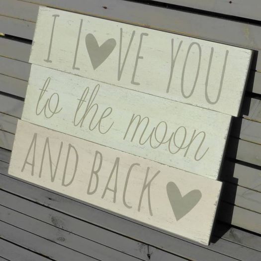 Wedding Decor - Love you to the Moon & Back Sign
