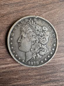 1878 8TF USA Silver Morgan Dollar