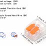 2/3/5 way Universal Electrical Wire Cable Connector Quick plug-in Terminal 250V/32A Free viewing Image 4