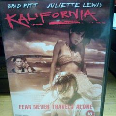 Kalifornia Dvd Brad Pitt Juliette Lewis Serial Killer Movie