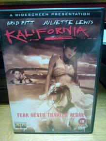 Kalifornia (DVD, 1992) Brad Pitt,Juliette Lewis, David Duchovny serial killer movie