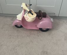 Generation Doll moped and helmet