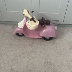 Generation Doll moped and helmet