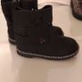 Girls Ankle Boots (Black) - junior size 7 (24) Image 2