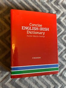 Concise English Irish Dictionary Focloir Bearla Gaeilge