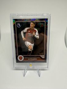 Viktor Gyokeres Black Rainbow 03/10 Arsenal flagship Topps Premier League 2026/27