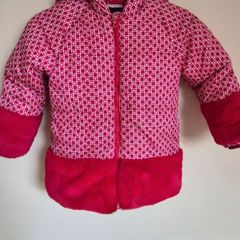 Agatha Ruiz de la Prada Girls Red Heart Print Coat Jacket. Size 6