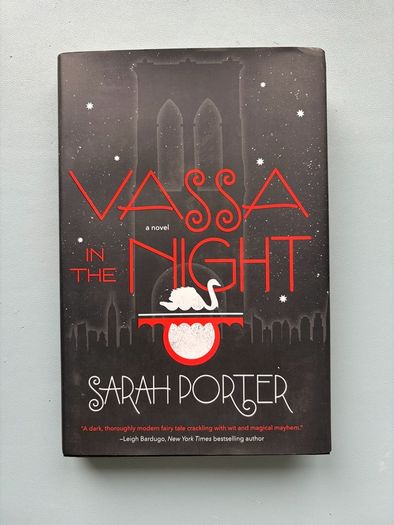 Vassa In The Night - Sarah Porter Signed First Edition Hardback Book Fiction