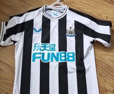 Newcastle castle football jersey