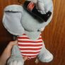 Vintage Coca-Cola elephant soft toy Image 2