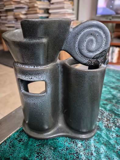 Ceramic tea light incense burner