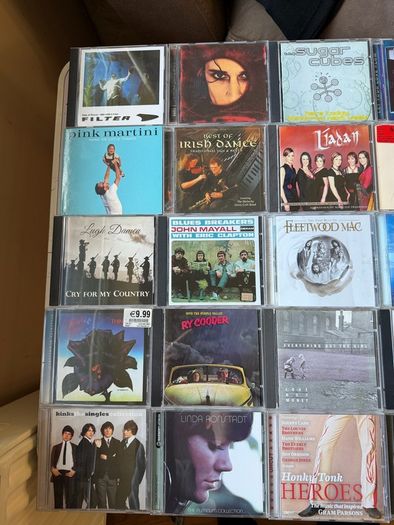 Personal Music CD and Music DVD Collection For Sale. Around 600 Titles. VG-EX Condition