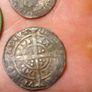 2 silver hammered coins Image 3