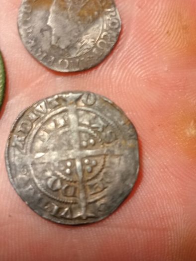 2 silver hammered coins