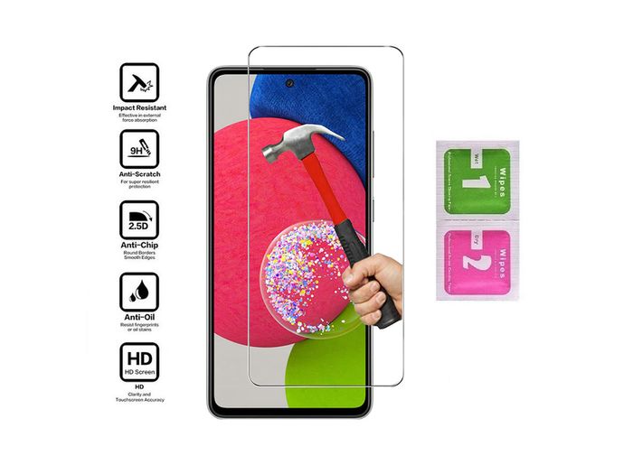 For Samsung Galaxy A52s 5G Tempered Glass Screen Protector Saver Cover New - FHT15SMTG