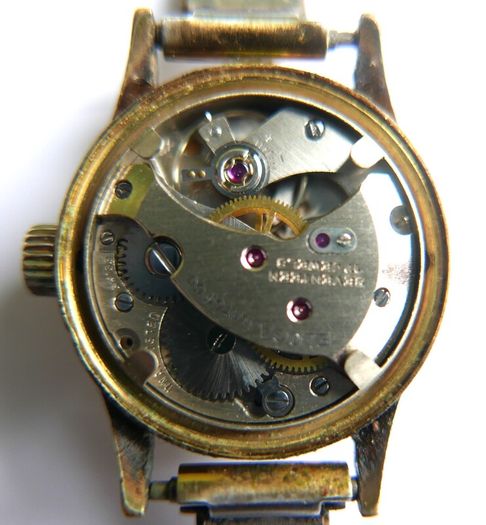 Vintage Fortis Gold Plated Wrist Watch Swiss 17 Jewel Incabloc Manual Wind Movement Swiss Made Wind up (works well and keeps time)
