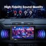 Universal 2 Din Touchscreen Car Stereo with CarPlay Android Auto Rear Camera Image 6